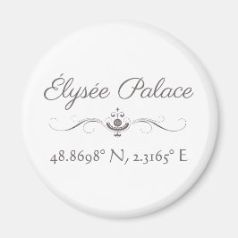 Íman Élysée Palace Latitude Longitude