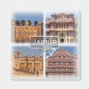 Íman EM0032 Ásia, Índia, Jaipur, geladeira