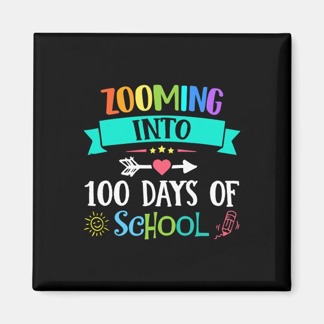 Íman Em 100 Dias De Presente De Professores (Frente)