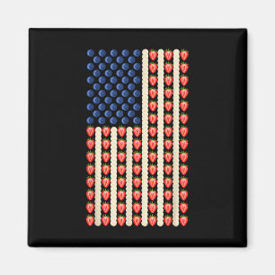 Íman Em 4 De Julho, Strawberry Jello Usa Flag Cake Men