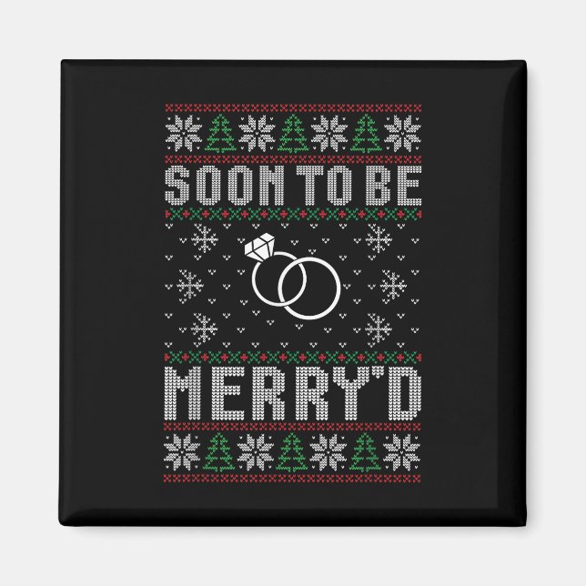 Íman Em Breve Casar-Se Com Merryd Christmas Node Groom  (Frente)