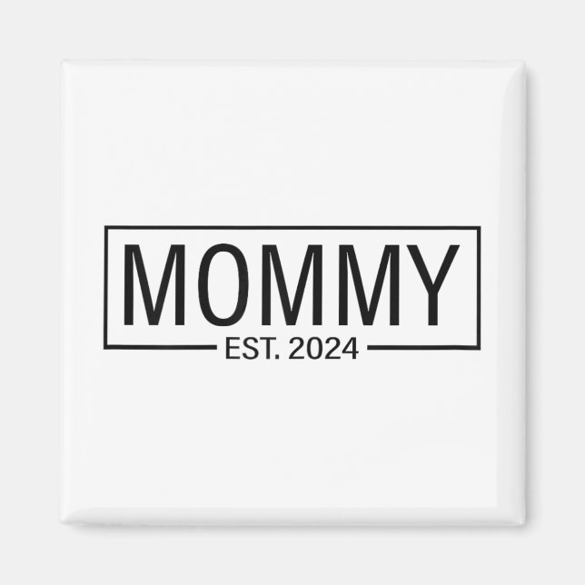 Íman Em Breve Mamãe 2024 Gravidez Announcem (Frente)