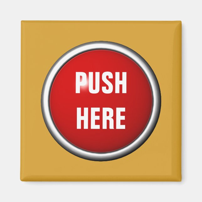 Íman em caso de emergência, empurre aqui (Frente)