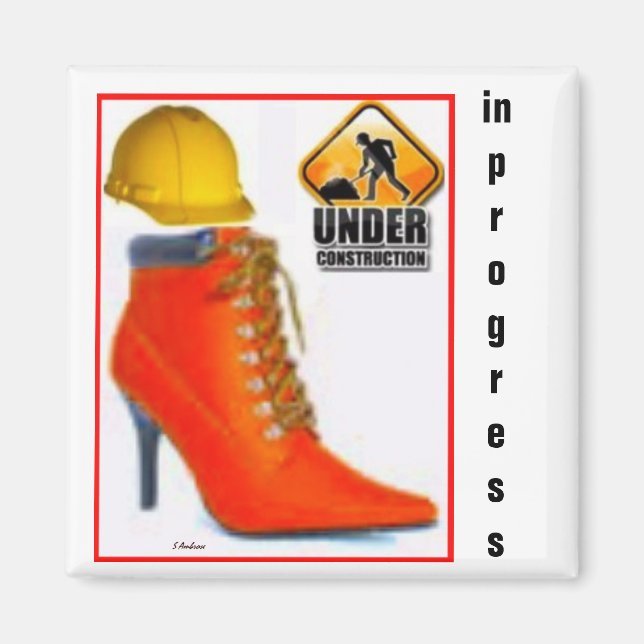 Íman em construção, em curso pela S Ambrose (Frente)