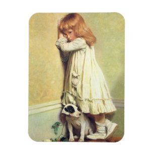 Íman Em Desgraça de Charles Burton Barber, Arte Vintage