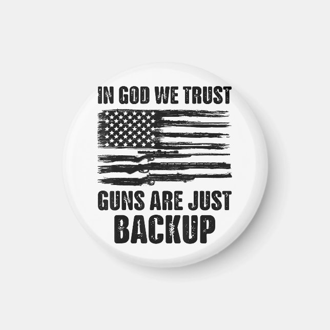 Íman Em Deus, Confiamos Em Armas Que Estão De Volta Par (Frente)