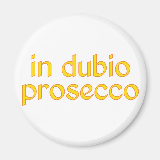 Íman em dubio prosecco (Frente)