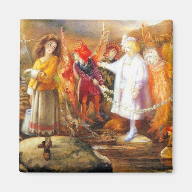 Íman Em Fairyland John Anster Fitzgerald (Frente)