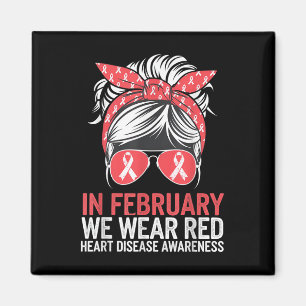 Íman Em Fevereiro, Vestimos Vermelho Para Awarenes Por 