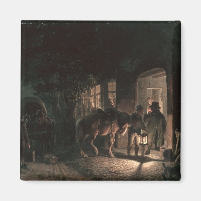 Íman Em frente ao Pub, 1843 (Frente)
