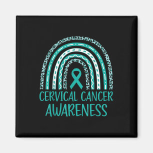 Íman Em Janeiro, Vestimos O Cancer Colar Branco E Teal