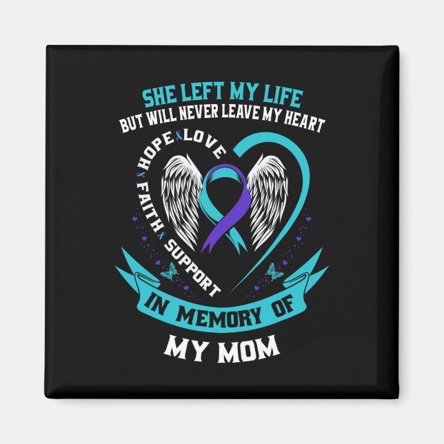 Íman Em Memória Da Minha Mãe Perda Do Suicídio Da Mãe A (Frente)