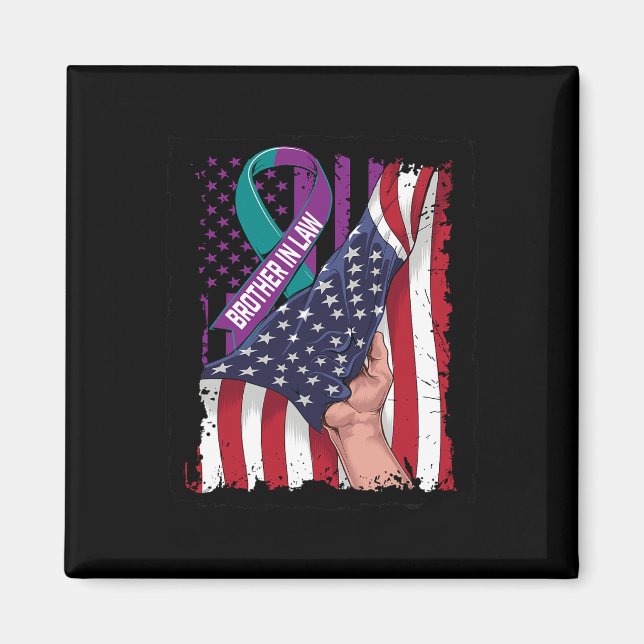 Íman Em Memória Do Irmão, Sensibilização Para O Suicídi (Frente)