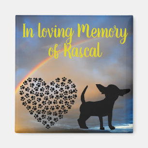 Íman Em memória Loving cão memorável conhecido