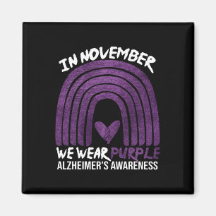 Íman em novembro, vestimos a consciência do alzheimer r