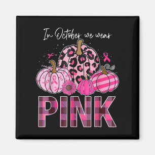 Íman Em outubro, Vestimos O Cancer De Mama Rosa-Pumpkin