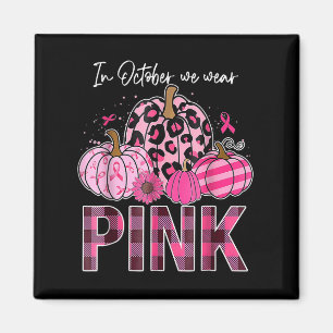 Íman Em outubro, Vestimos O Cancer De Mama Rosa-Pumpkin
