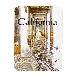 Íman Em Scripps Pier, California Magnet