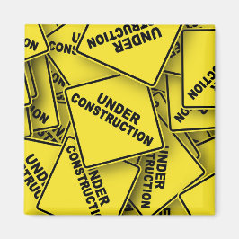 Íman Em Sinais De Construção