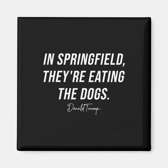 Íman Em Springfield, eles estão comendo os animais. (Frente)