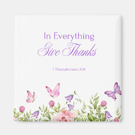 Íman Em Tudo, Dê aos Obrigados 2" Magnetos quadrados