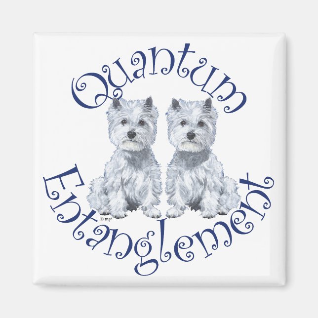 Íman Emaranhamento Quântico de Westies (Frente)