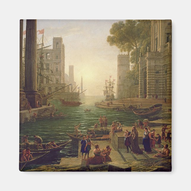 Íman Embarque de Ruas. Paula Romana em Ostia, 1637-39 (Frente)