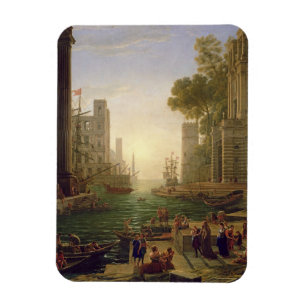 Íman Embarque de Ruas. Paula Romana em Ostia, 1637-39