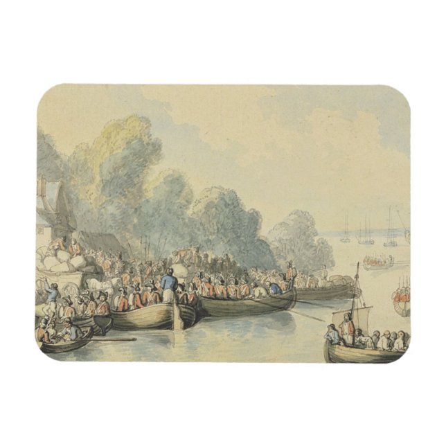 Íman Embarque em Southampton em 20 de junho depois de L (Horizontal)