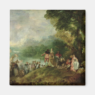Íman Embarque para Cythera, 1717
