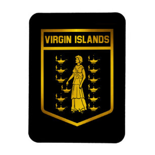 Íman Emblem das Ilhas Virgens