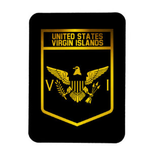 Íman Emblem das Ilhas Virgens dos EUA