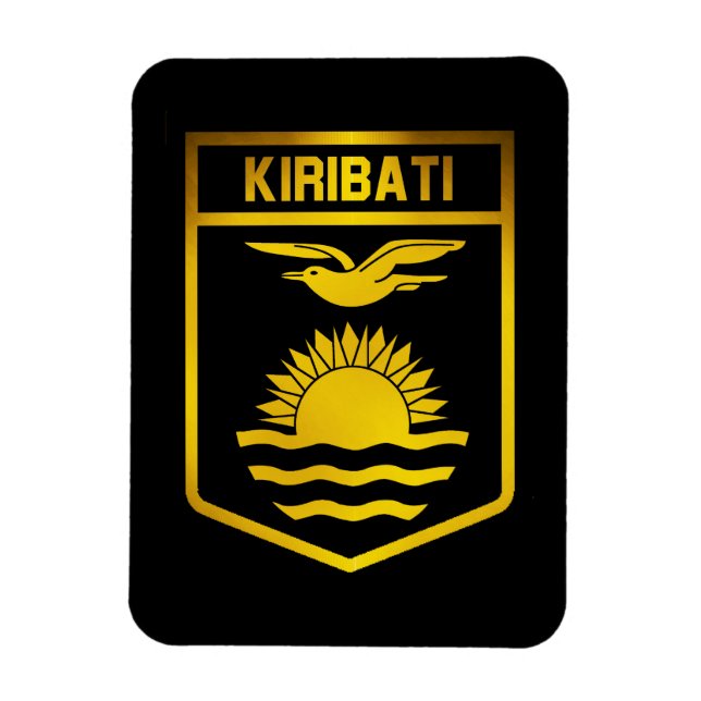 Íman Emblem Kiribati (Vertical)