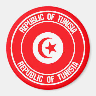 Íman Emblem redonda da Tunísia