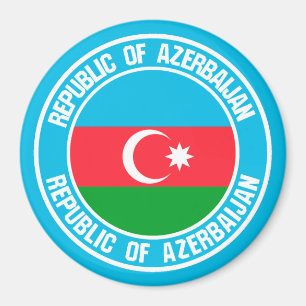 Íman Emblem redonda do Azerbaijão