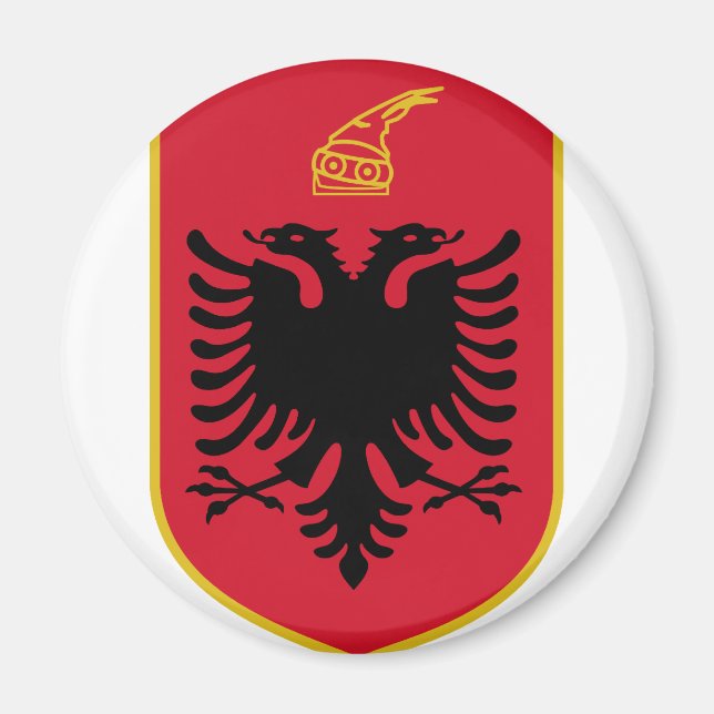 Íman emblema da albânia (Frente)