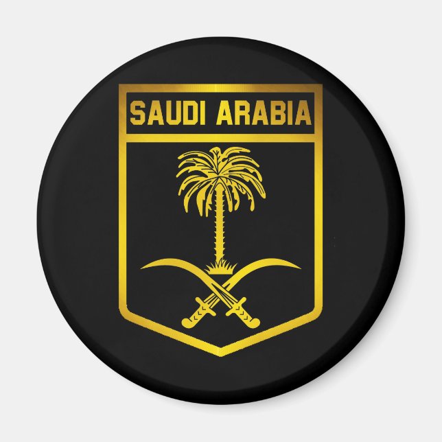 Íman Emblema da Arábia Saudita (Frente)