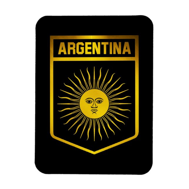 Íman Emblema da Argentina (Vertical)