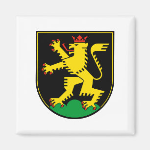 Íman emblema da bandeira da cidade de Heidelberg símbol