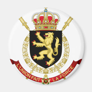 Íman emblema da Bélgica
