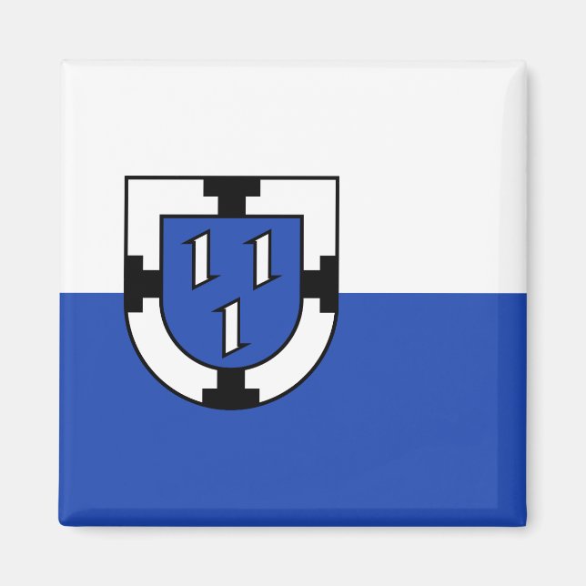 Íman emblema da cidade de Bottrop bandeira alemanha sím (Frente)