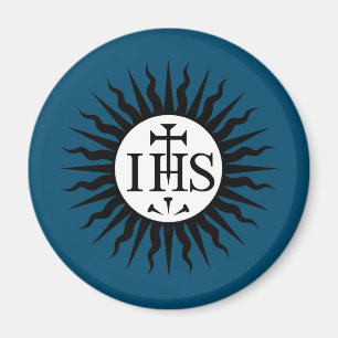 Íman Emblema da Companhia de Jesus Monograma