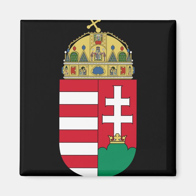 Íman emblema da hungria (Frente)