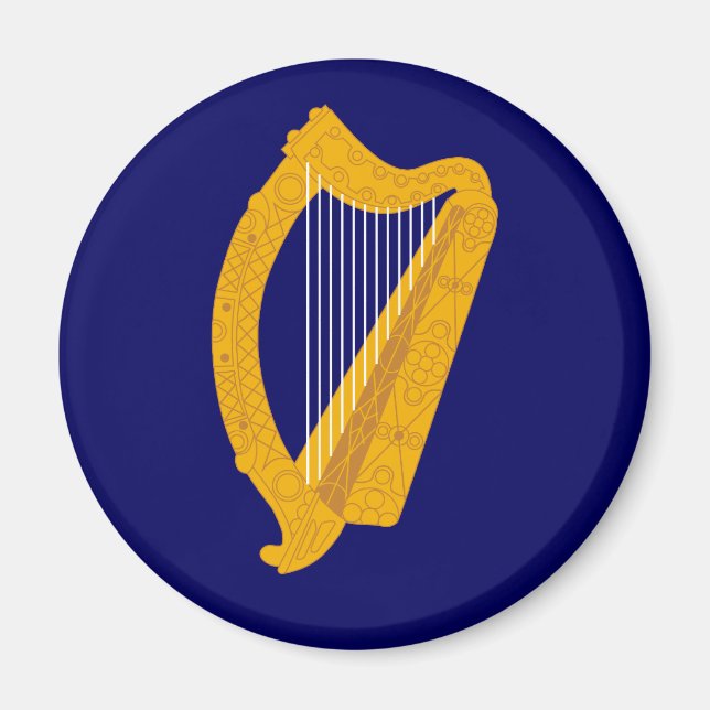 Íman emblema da irlanda (Frente)