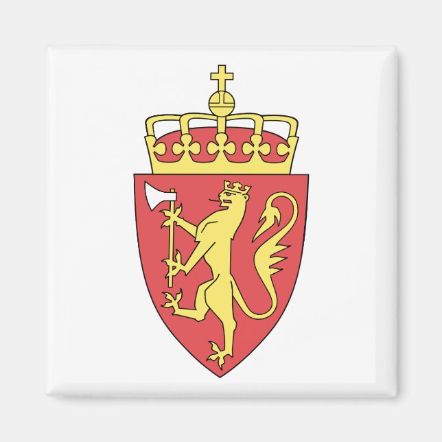 Íman emblema da noruega (Frente)
