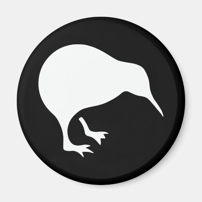 Íman emblema da Nova Zelândia do Kiwi (Frente)