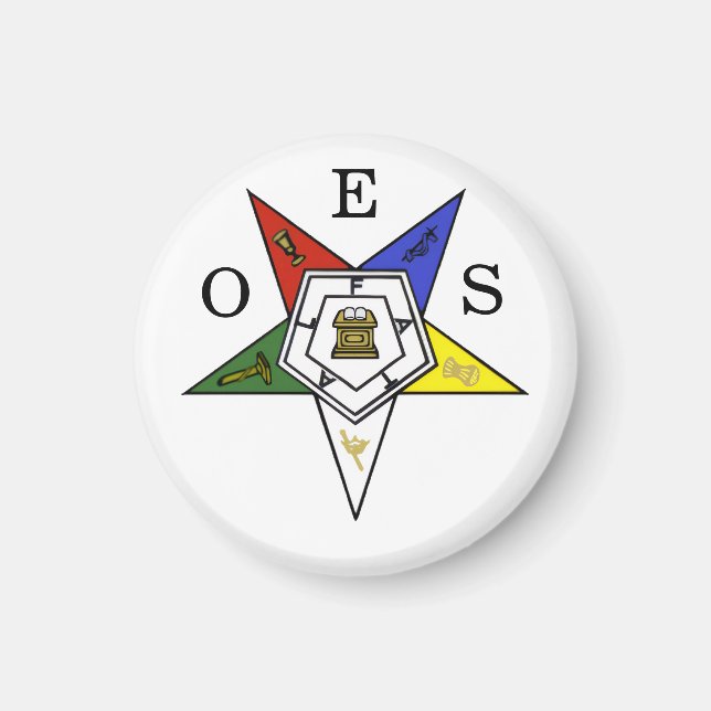 Íman Emblema da Ordem da Estrela do Oriente (Frente)