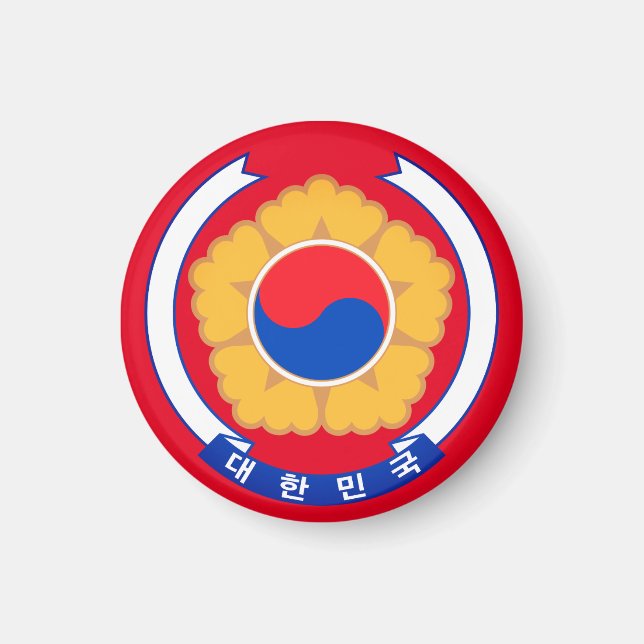 Íman Emblema da República da Coreia (Frente)