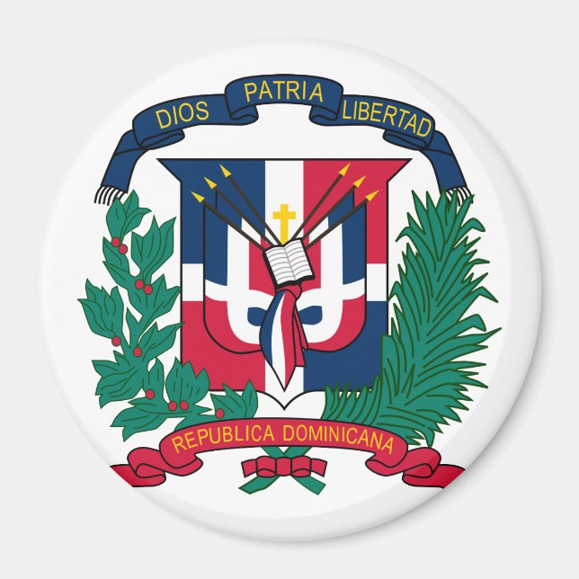 Íman emblema da república dominicana (Frente)