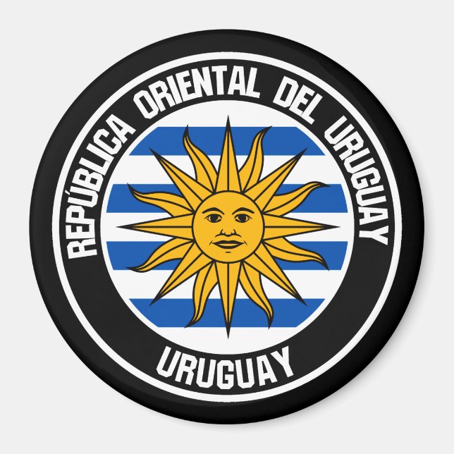 Íman Emblema da Rodada Uruguai (Frente)